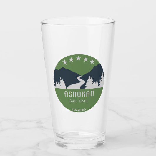 Ashokan Rail Trail New York Glas (Vorderseite)