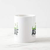 Ashraf Name Verkündung und Bedeutung Kaffeetasse (Mittel)
