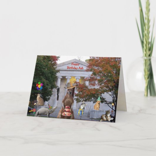 Ash's birthday card 2025 karte (Vorderseite)