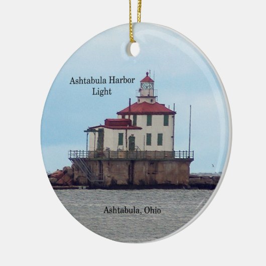 Ashtabula Harbor Light Ornament (Links)