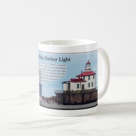Ashtabula Harbour Light Tasse (VorderseiteRechts)