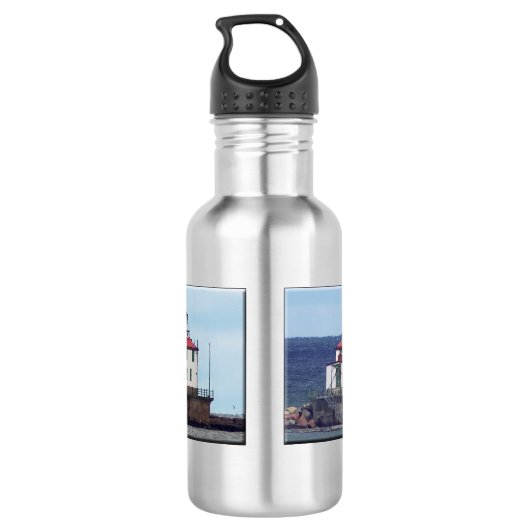 Ashtabula Harbour Light Water Flasche Edelstahlflasche (Rückseite)