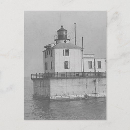 Ashtabula Harbour Lighthouse Postkarte (Vorderseite)