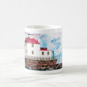 Ashtabula Leuchtturm 1995 Kaffeetasse (Mittel)