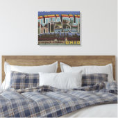 Ashtabula, Ohio - Große Buchstabenszenen Leinwanddruck (Insitu (Schlafzimmer))