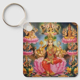 Ashtalakshmi - Acht Formen von Lakshmi Schlüsselanhänger