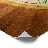 Ashtang Yoga Poster für Yoga Studios (Ecke)