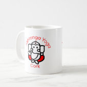 Ashtanga Yoga-Korken-Tasse Kaffeetasse (Vorderseite Links)