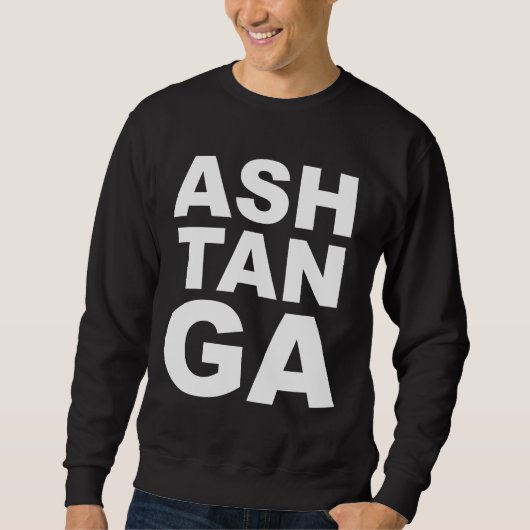 Ashtanga Yoga Relaxe Fit Sweatshirt (Vorderseite)