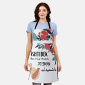 Ashtidek- Bless Your Hands Pomegranate Schürze (Getragen)