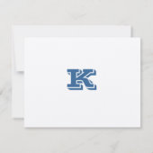 Ashton Bar Mitzvah Einladung Danke (Rückseite)