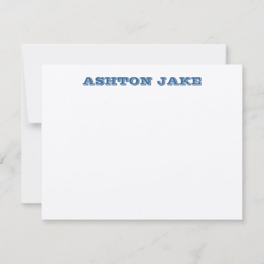 Ashton Bar Mitzvah Einladung danken Ihnen (Vorderseite)