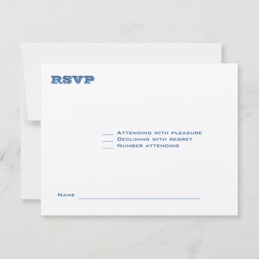 Ashton Bar Mitzvah Wedding RSVP 369 (Vorderseite)