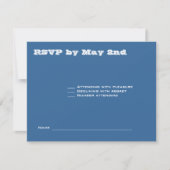 Ashton Bar Mitzvah Wedding RSVP 369 Einladung (Vorderseite)