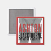 Ashton Blackthorne ist "Attracted" zu You Magnet! Magnet (Vorderseite/Rückseite)