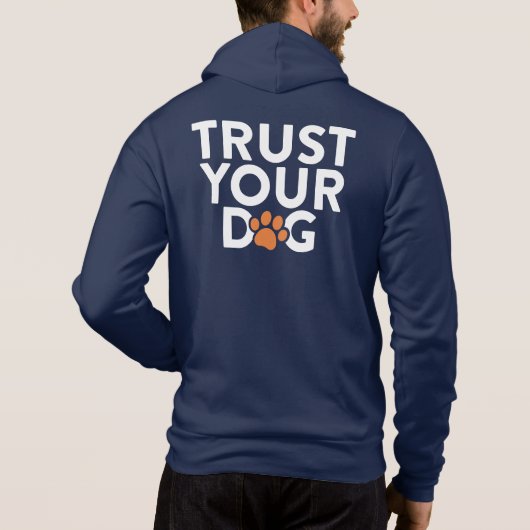 Ashton & Co. K9 Academy 2c Dark Zip Hoodie (Rückseite)