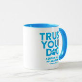 Ashton & Co. K9 Academy vertrauen Ihrem Hund 11 oz Tasse (VorderseiteRechts)