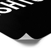 Ashton - Cool New Funny Name Fan Gift Tee  Poster (Ecke)