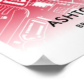 Ashton Gate Poster - Zuhause des Bristol City FC, (Ecke)