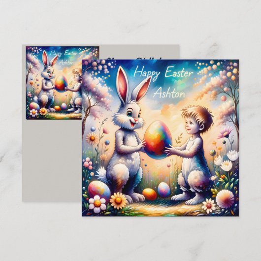 ASHTON ~ Happy Oaster ~ Ostersonne ~ (Vorne/Hinten)