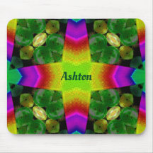 ASHTON ~ Helles Fluor Muster Personalisiert