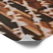 Ashton Lane - Glasgow - Schottland Poster (Ecke)