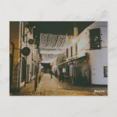 Ashton Lane, Glasgow, Schottland Postkarte (Rückseite)