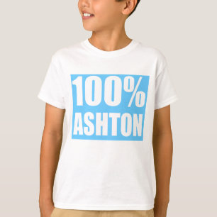 Ashton-Name 100 Prozent T-Shirt