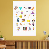 Ashton Name Personalisiert Nachname Vorname Ashton Leinwanddruck (Insitu (Wohnzimmer))