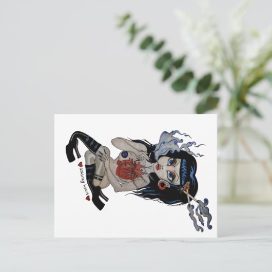 ASHTRAY HEART POSTKARTE (Stehend Vorderseite)