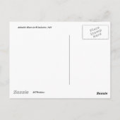 Ashuelot River Reflections im Februar Postkarte (Rückseite)