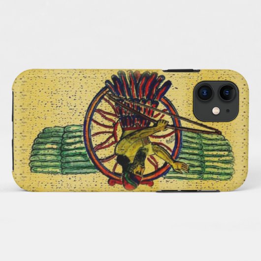 Ashur König Case-Mate iPhone Hülle (Rückseite (Horizontal))