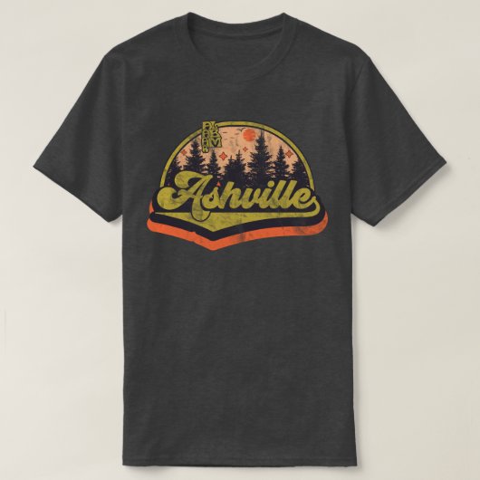 Ashville, Alabama T-Shirt (Design vorne)