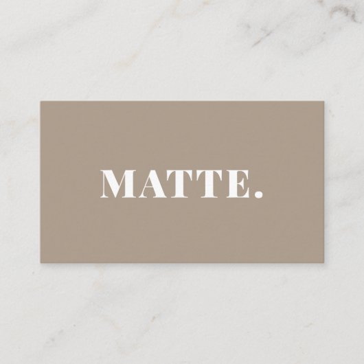 Ashwood | Modernes Elegantes Minimalistisches Beru Visitenkarte (Vorderseite)