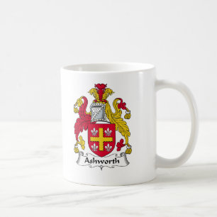 Ashworth Familienwappen Kaffeetasse