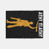 Ashy Slashy Graphic Halloween Phantastisch Apparel Fleecedecke (Vorderseite (Horizontal))