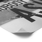 AshyBUTTS Print Poster (Ecke)