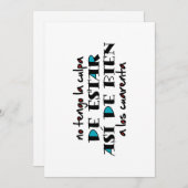 Así de bien a los 40 einladung (Vorne/Hinten)