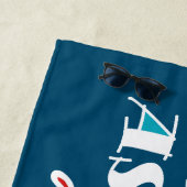 Así de bien a los 40 strandtuch (Beispiel)