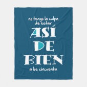 Así de bien a los 50 fleecedecke (Vorderseite)