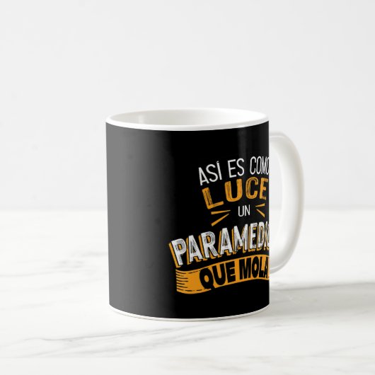 Así Es Como Luce Un Paramedico Que Mola Kaffeetasse (VorderseiteRechts)