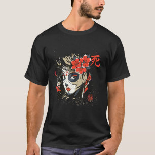 Asia La Catrina Blume Traumstrecke Airolo - Gletsc T-Shirt