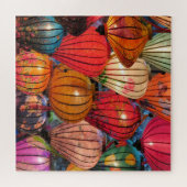 asia, lampion, festival, feiern, licht, puzzle (Horizontal)