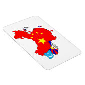ASIA MAP MAGNET (Rechte Seite)