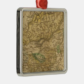 Asia Map von Worcester Silbernes Ornament (Rechts)