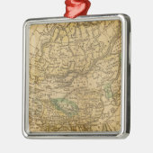 Asia Map von Worcester Silbernes Ornament (Links)