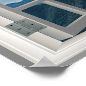 Asia Mountains Phantastisch View Fab Ocean Poster (Ecke)