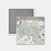 Asia noviter delineata, 1617 magnet (Vorderseite/Rückseite)