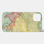 Asia political atlas map Case-Mate iPhone hülle (Rückseite (Horizontal))