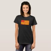 Asian American Flag T-Shirt (Vorne ganz)